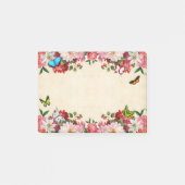 蝶花の枠 ポストイット (正面)