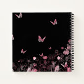 蝶花の畑 ノートブック (裏面)