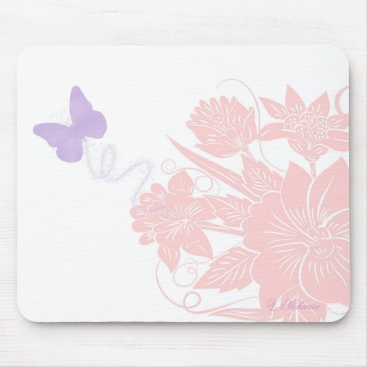 蝶花のmousepad マウスパッド (正面)