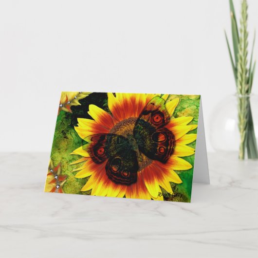 蝶花 カード (正面)