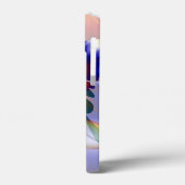 蝶芸術的と名前をカスタムする Case-Mate iPhoneケース (裏面 / 左)