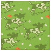 蝶草原 ファブリック (クローズアップ)