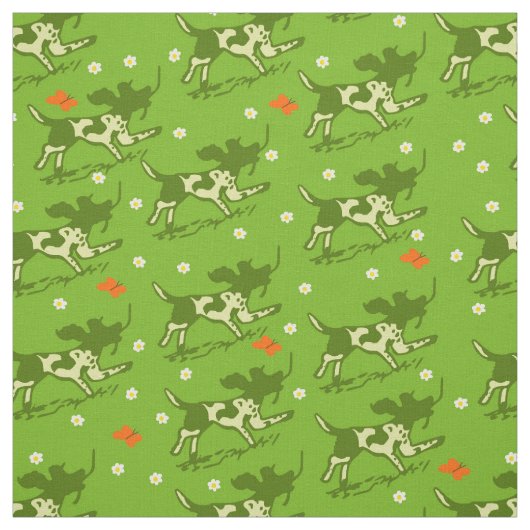 蝶草原 ファブリック (見本)