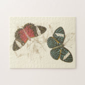 蝶葉付きセピカラフルア ジグソーパズル (横)