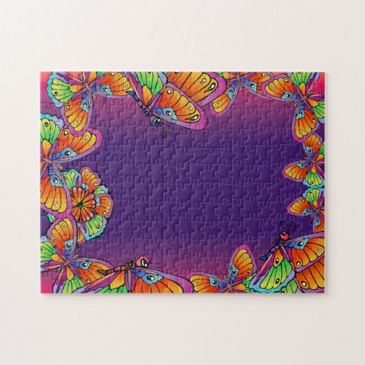 蝶蝶 ジグソーパズル (横)