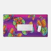 蝶蝶 デスクマット (キーボード&マウス)