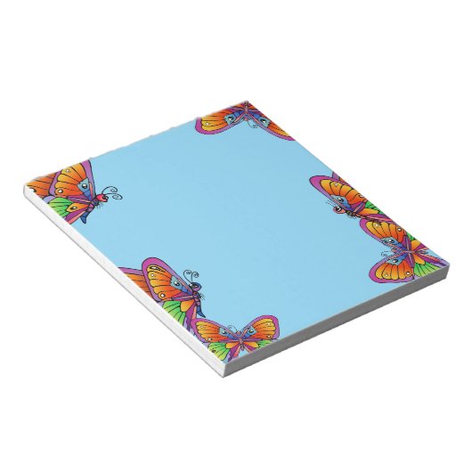 蝶蝶 ノートパッド (アングル)