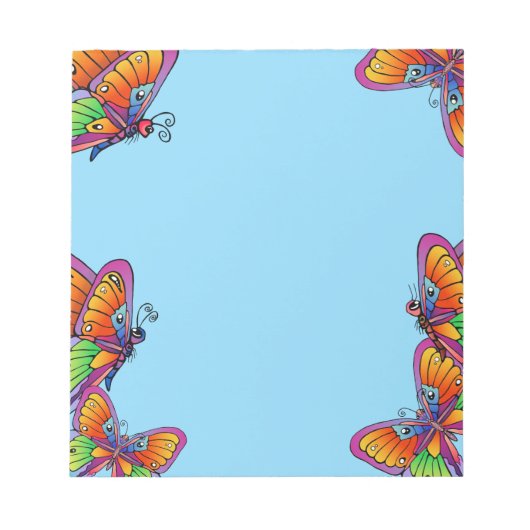 蝶蝶 ノートパッド (正面)