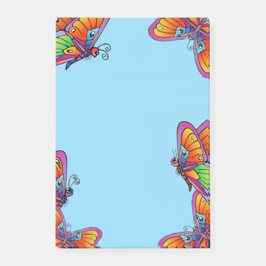 蝶蝶 ポストイット (正面)