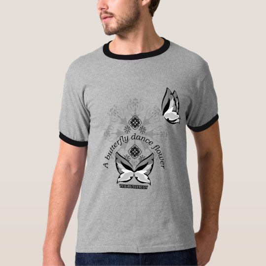 蝶蝶 Tシャツ