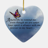 蝶記念物の詩 セラミックオーナメント (裏面)