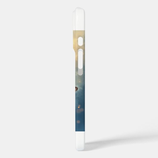 蝶輝くiPhone 16ケース Case-Mate iPhoneケース (裏面 / 左)