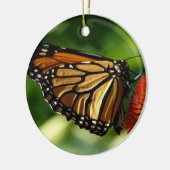 蝶近い上り セラミックオーナメント (左)