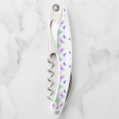 蝶飛んでいるウェイターのコルク ソムリエナイフ (正面)