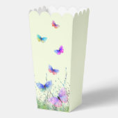 蝶飛んでいるポップコーン箱 フェイバーボックス (正面)