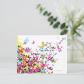 蝶飛んでいる類 ポストカード (スタンド正面)