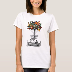 蝶飛行船 Tシャツ