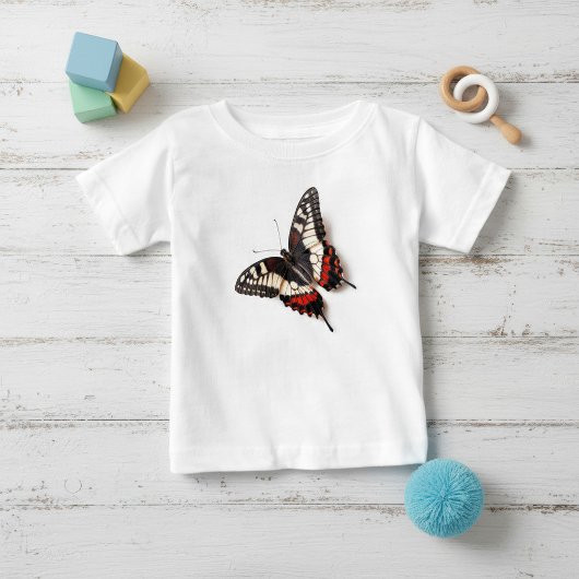蝶魅力的 ベビーTシャツ