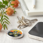 蝶魚 キーホルダー (側面)