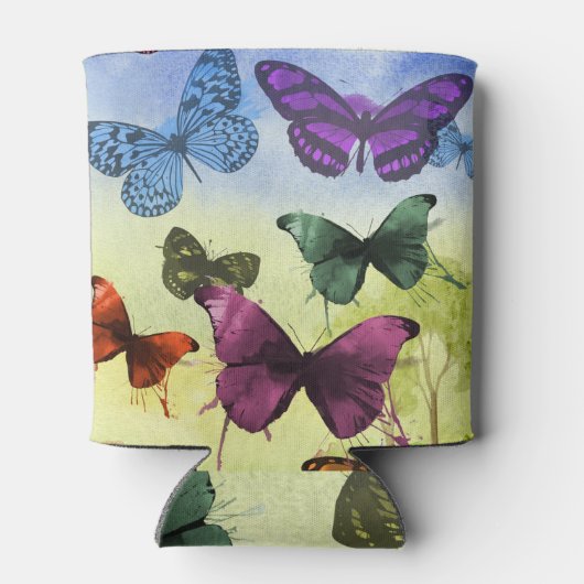 蝶鮮やかクーラーボックス 缶クーラー (裏面)