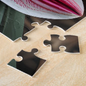 蝶鮮やか蝶 ジグソーパズル (側面)