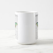蝶鮮やか コーヒーマグカップ (中央)