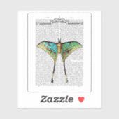 蝶鮮やか シール (シート)