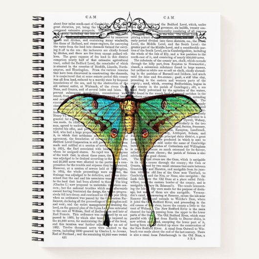 蝶鮮やか ノートブック (正面)