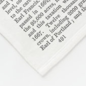 蝶鮮やか フリースブランケット (角)