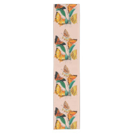 蝶14" X 72"テーブルのランナー ショートテーブルランナー