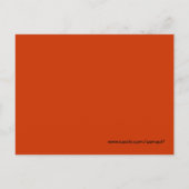 蝶2匹を愛する漢字 ポストカード (裏面)