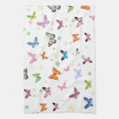 蝶2 キッチンタオル (縦)