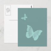 蝶2 ポストカード (正面/裏面)
