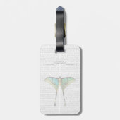 蝶2 ラゲッジタグ (裏面縦)