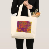 蝶2 ラージトートバッグ (正面(商品))
