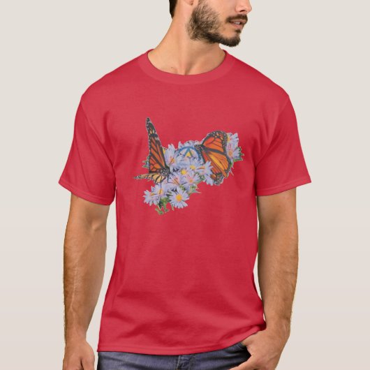 蝶3と円と三角19 Tシャツ (正面)