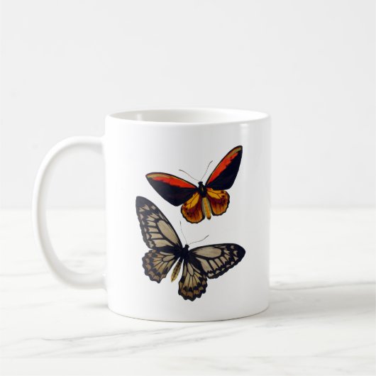 蝶3 コーヒーマグカップ (左)