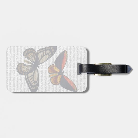 蝶3 ラゲッジタグ (裏面横)