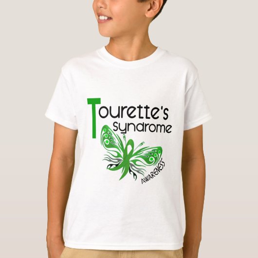 蝶3.1 Touretteのシンドローム Tシャツ (正面)