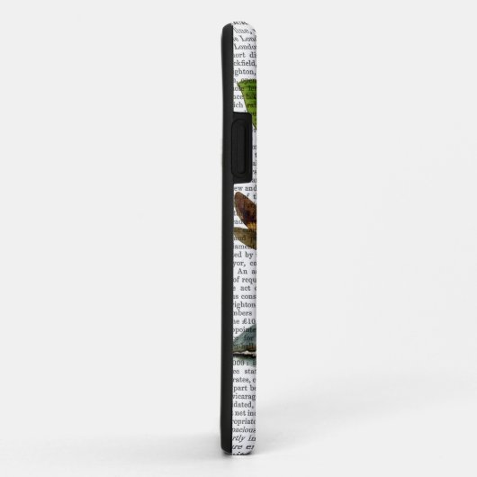 蝶4 Case-Mate iPhoneケース (裏面/右)