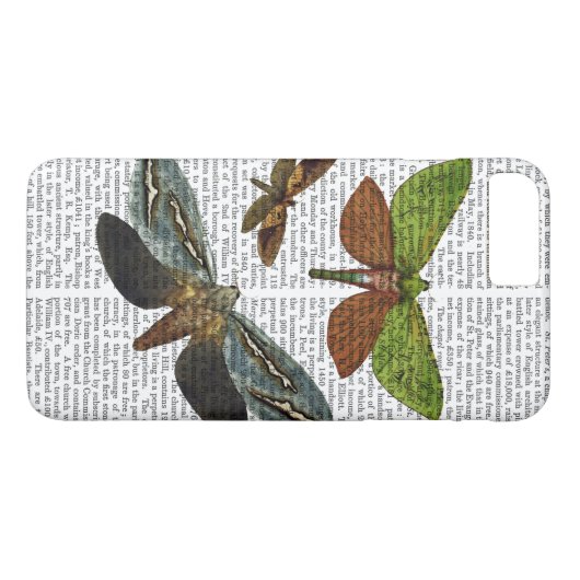蝶4 Case-Mate iPhoneケース (裏面(横))