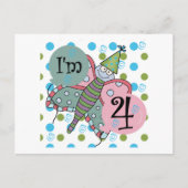 蝶4th誕生日Tシャツとギフト ポストカード (正面)