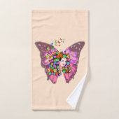 蝶5 バスタオルセット (ハンドタオル)