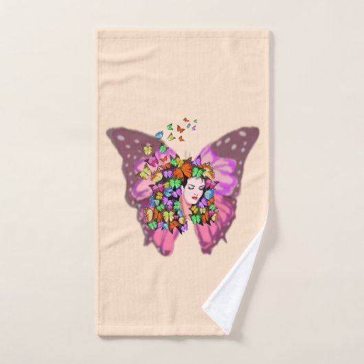 蝶5 バスタオルセット (ハンドタオル)