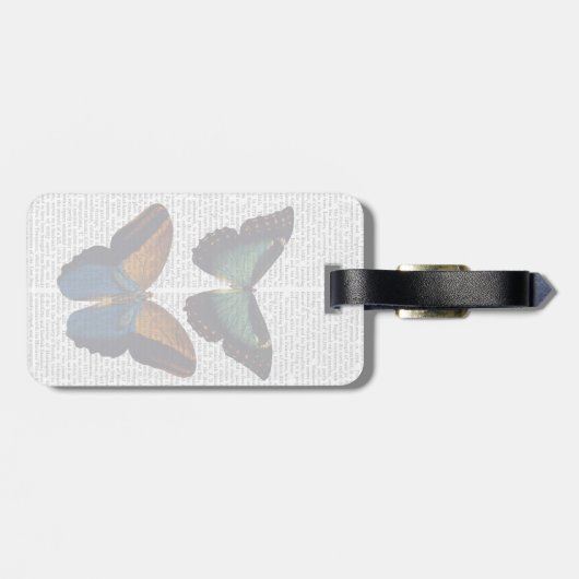 蝶5 ラゲッジタグ (裏面横)