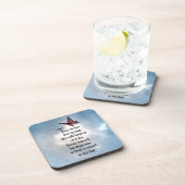 蝶"そう愛された"詩 コースター (右側)