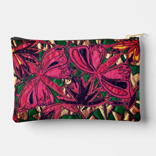 蝶 アクセサリーポーチ (裏面)