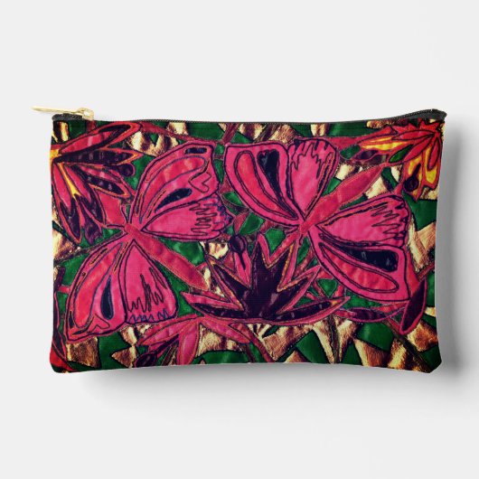 蝶 アクセサリーポーチ (正面)