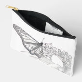 蝶 アクセサリーポーチ (見開き)