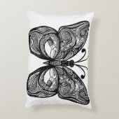 蝶 アクセントクッション (裏面(縦))